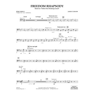 Freedom Rhapsody (based on "Follow the Drinking Gourd") - Percussion 2
